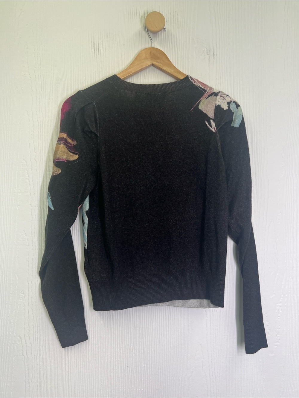 Ted Baker - Margaret Colorful Floral Long Sleeve Lightweight Sweater Size 0 - Picture 11 of 11